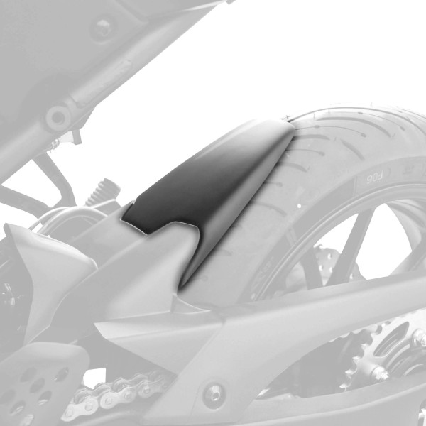 Pyramid Plastics Pyramid hugger extension | matte black | yamaha mt-07 2013>2017